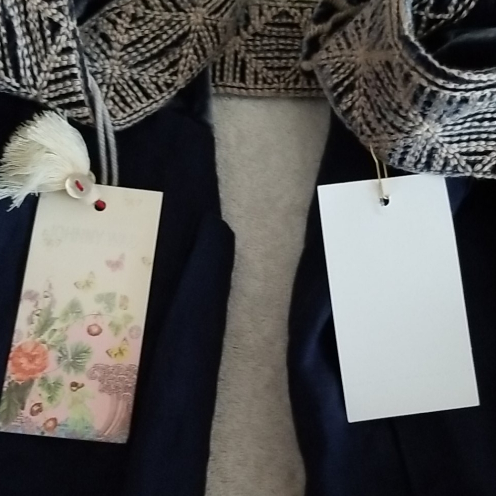 New Johnny Was Kasumi Embroidered Velvet Tote Bag - Picture 13 of 14